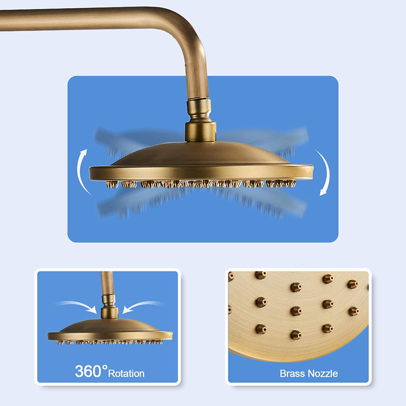 AlenArtWater Shower Faucet & Reviews Wayfair